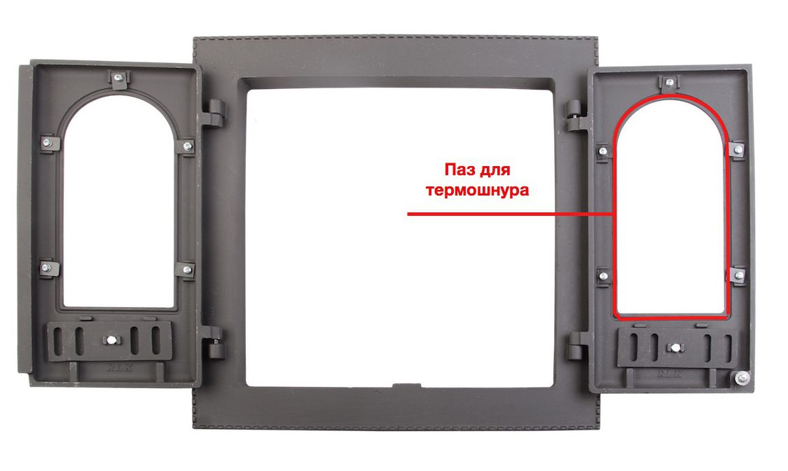 Чугунная дверца для печи и камина — ДК-6С – гордость производителей российского печного литья