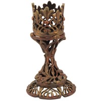 Подсвечник "Кружева", в патине Подсвечник "Кружева", в патине