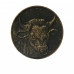 Монета "Год быка", в патине