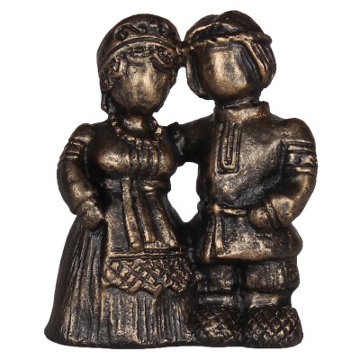 Статуэтка "Два сердца", в патине