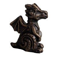 Статуэтка "Стилизованный дракончик", в патине Статуэтка "Стилизованный дракончик", в патине