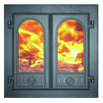 Дверка топочная каминная ДК-6С, «Горница»