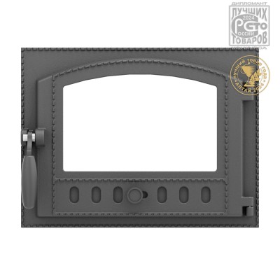 Дверка топочная каминная ДКГ-2С, без стекла