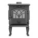 Печь-камин из чугуна ПМЧ-7АС, со стеклом