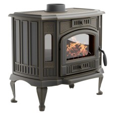 Печь-камин из чугуна ПМЧ-9АС, со стеклом Печь-камин из чугуна ПМЧ-9АС, со стеклом